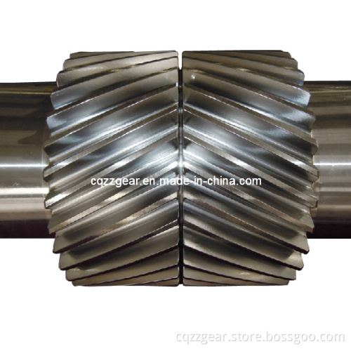 Herringbone Gear with Small Undercut for Oil Slurry Pump (ZZ1025)